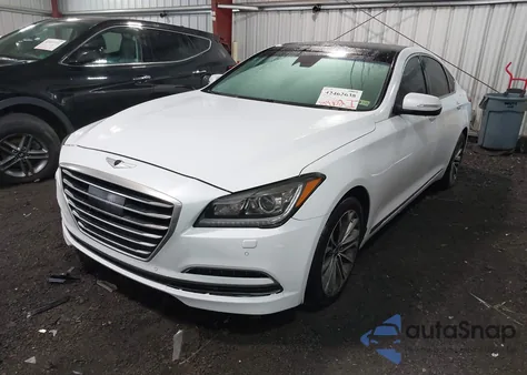2015 Hyundai Genesis 3.8 from USA, damaged, VIN KMHGN4JE0FU073206